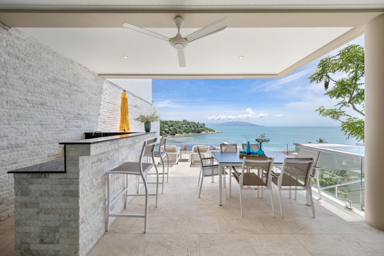 Beachside Villa - B18 - At Bayside Luxury Villas Samrong Bay Beach, 4 Bed 5 Bath, Sea & Sunset Views, Only 200M Walk To The Beach Choeng Mon Екстериор снимка