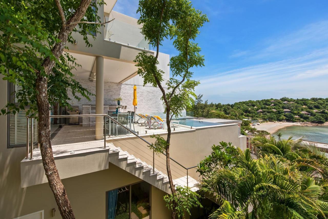Beachside Villa - B18 - At Bayside Luxury Villas Samrong Bay Beach, 4 Bed 5 Bath, Sea & Sunset Views, Only 200M Walk To The Beach Choeng Mon Екстериор снимка